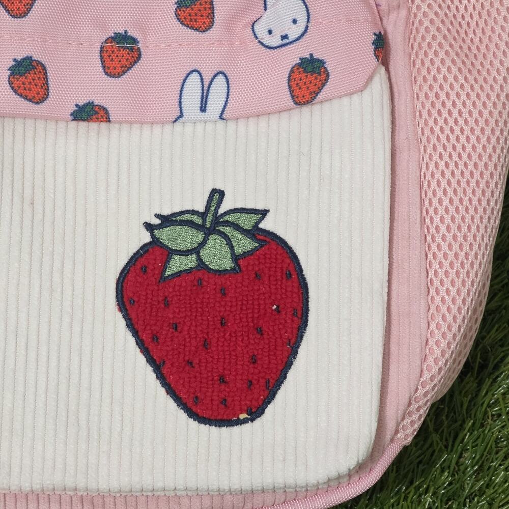 Miffy Strawberry Backpack New - Picture 5 of 7
